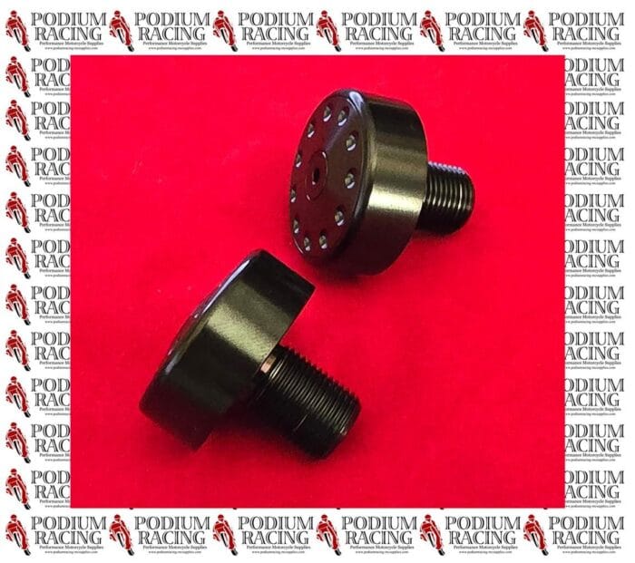DUCATI MONSTER 797 TITANIUM SWINGARM PIVOT BOLTS BLACK WITH COVER 7791821AB - Image 3