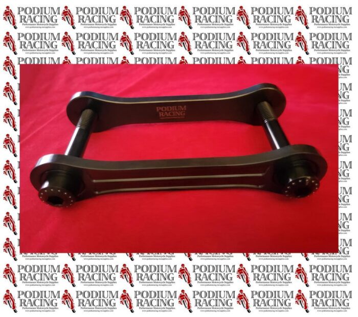 DUCATI PANIGALE V4 1ST GEN BLACK TITANIUM RIDE HEIGHT REACTION ROD 37211983AA - Image 4