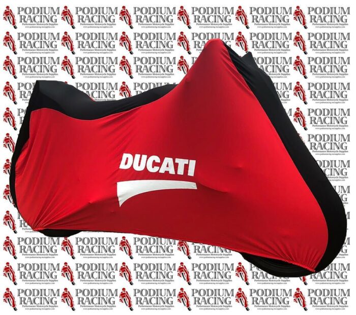 DUCATI STREETFIGHTER PIKES PEAK INDOOR BIKE COVER CUSTOM FITTED WITH SOFT LINING