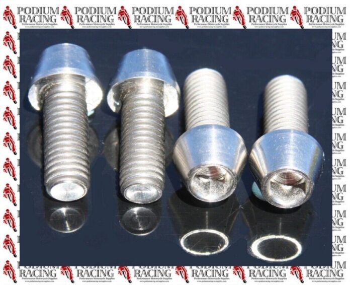 DUCATI TITANIUM FOOT PEG / REST BOLTS SILVER 749 999