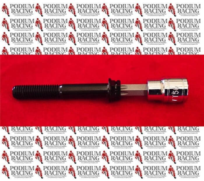 BMW S1000RR HP4 S1000R PRE 2019 BLACK TITANIUM RACE DRILLED FRONT CALIPER BOLTS - Image 6