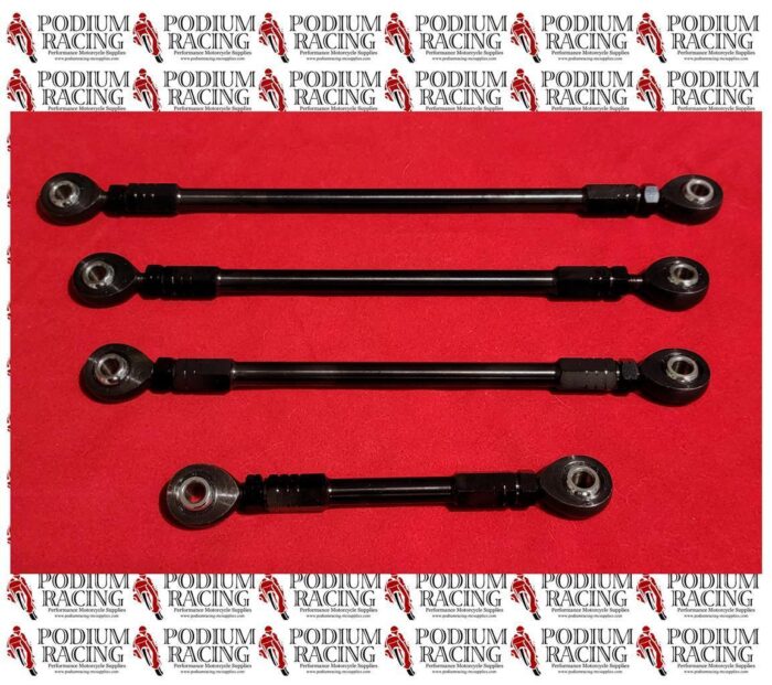 DUCATI MONSTER FULL BLACK TITANIUM 140MM GEAR SHIFT LINKAGE & ROD END BEARINGS - Image 3