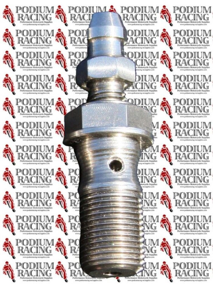 DUCATI TITANIUM BREMBO COMBO SINGLE BANJO & BLEED BOLT SILVER