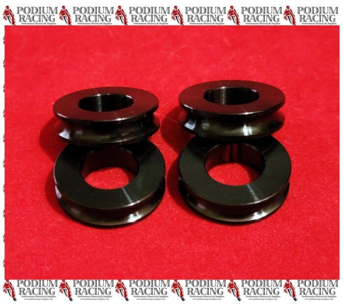 DUCATI 848 1098 BLACK TITANIUM CALIPER SPACERS 5MM # 71313641A