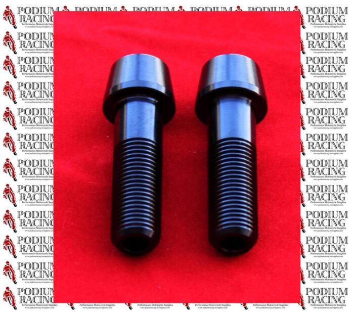 DUCATI TITANIUM SWING ARM SWINGARM PINCH BOLTS BLACK 1198 S R