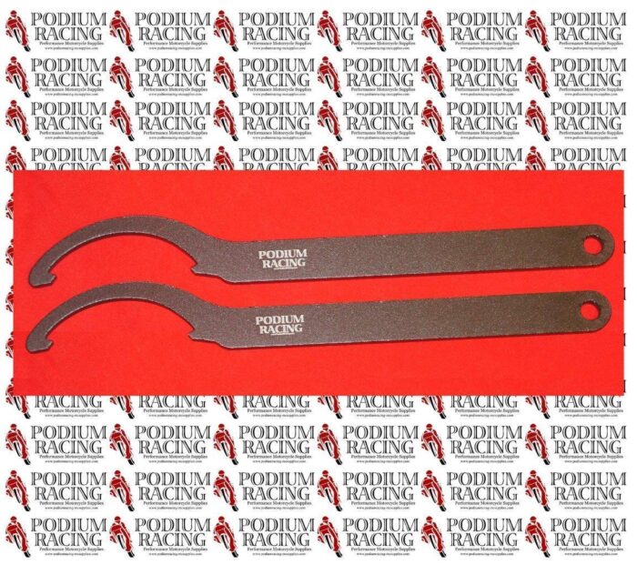 OHLINS & SACHS SHOCK PRELOAD RING C-SPANNER WRENCH TOOL UNIVERSAL 2 PCS