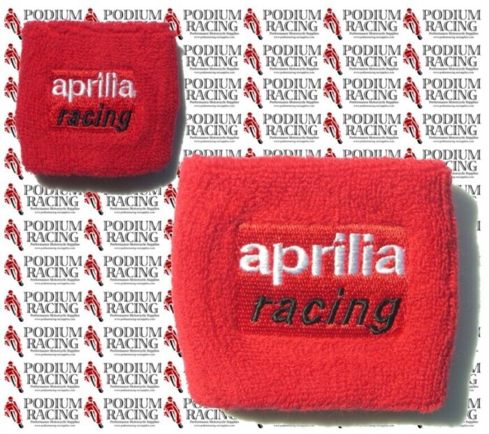 APRILIA RSV TUONO 1000 RR BRAKE RESERVOIR COVERS IN RED