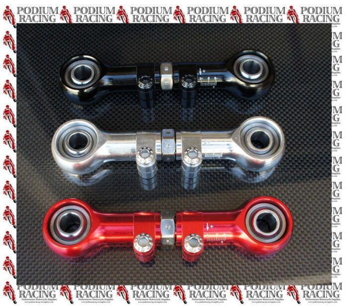 DUCATI PANIGALE 899 959 ADJUSTABLE RIDE HEIGHT LINK ROD FLAT LINEAR SHORT ROD