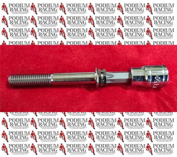 BMW S1000RR HP4 S1000R PRE 2019 TITANIUM RACE DRILLED FRONT BRAKE CALIPER BOLTS - Image 6
