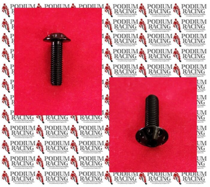 DUCATI BLACK TITANIUM FUEL TANK SCREW / BOLT PANIGALE 1299