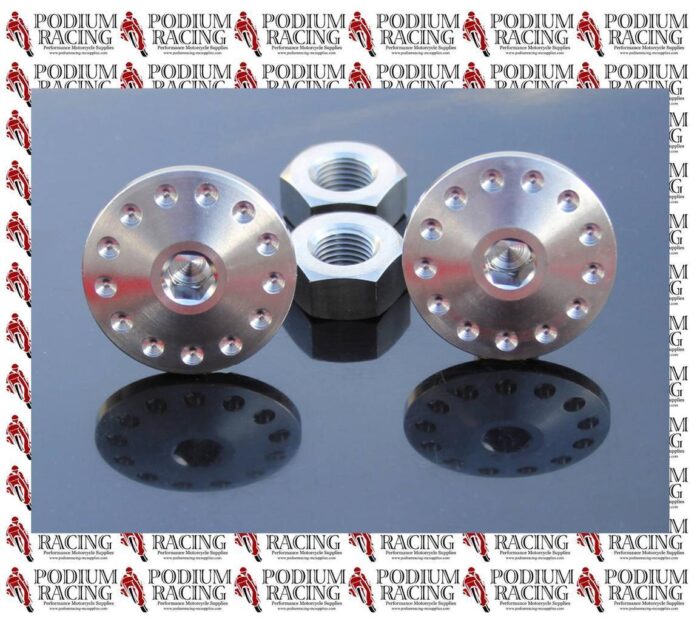 DUCATI MONSTER SILVER TITANIUM SUBFRAME BOLTS FRAME MOUNT BOLT 1100 796 696