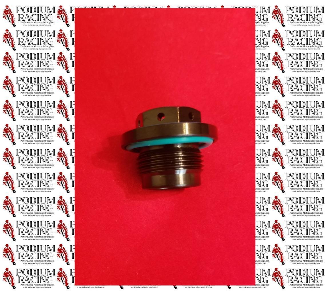 DUCATI SUPERSPORT BLACK TITANIUM OIL DRAIN PLUG MAGNET HI TEMP O RING DUCATI SUPERSPORT BLACK TITANIUM OIL DRAIN PLUG MAGNET HI TEMP O RING