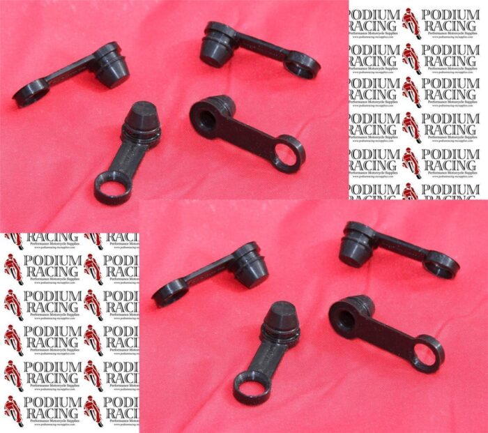 BRAKE AND BLEED NIPPLE COVERS 8 PACK BLACK SILICONE RUBBER BRAKE DUST COVERS