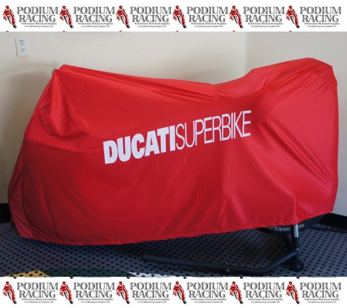 DUCATI 748 919 996 998 SUPERBIKE INDOOR BIKE COVER CUSTOM FITTED SOFT LINING