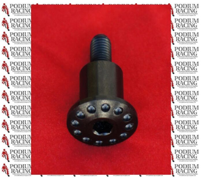 DUCATI MONSTER BLACK TITANIUM BRAKE & CLUTCH RESERVOIR BOLTS (2PCS) - Image 3