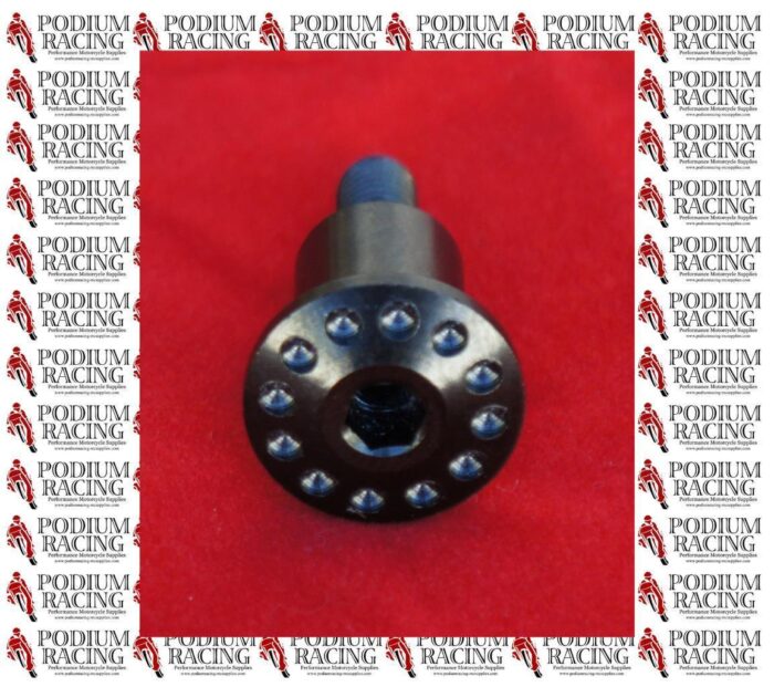 DUCATI MONSTER BLACK TITANIUM BRAKE & CLUTCH RESERVOIR BOLTS (2PCS)