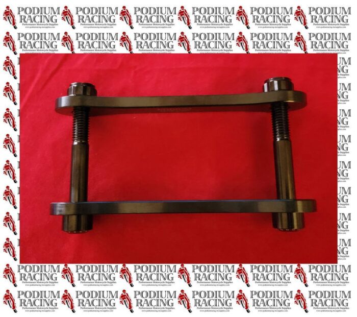 DUCATI PANIGALE V4 2ND GEN BLACK TITANIUM RIDE HEIGHT REACTION ROD 37212211AA - Image 5
