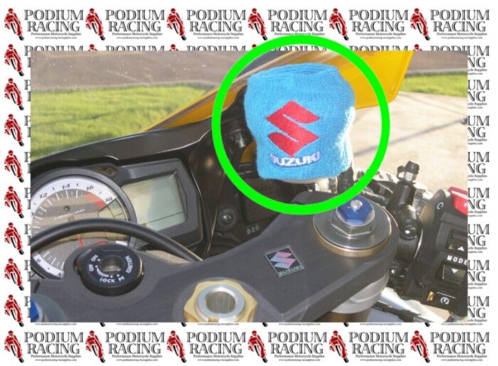 SUZUKI GSX-R 600 750 1000 BRAKE RESERVOIR COVER / SOCK