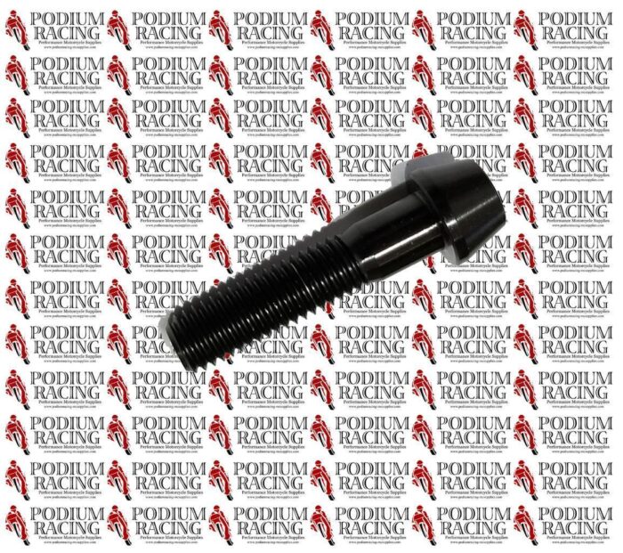 TITANIUM BLACK M8 x 35 1.25MM THREAD ALLEN SOCKET HEAD BOLT SCREW GRADE5 6A-4L