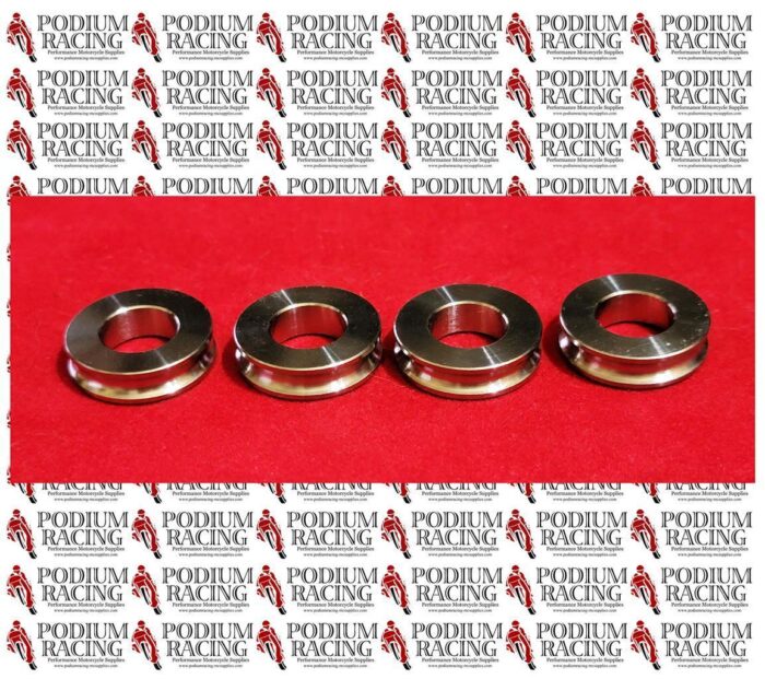 TITANIUM SILVER CALIPER SPACERS 5MM x 20MM DUCATI OE PART NUMBER 71313641A