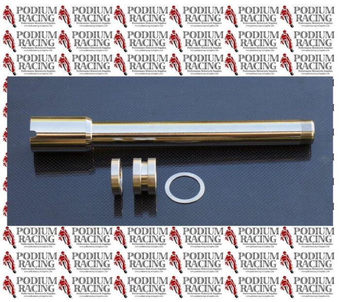 DUCATI MULTISTRADA V4 TITANIUM FRONT AXLE WITH L&R SPACERS 81910601BA
