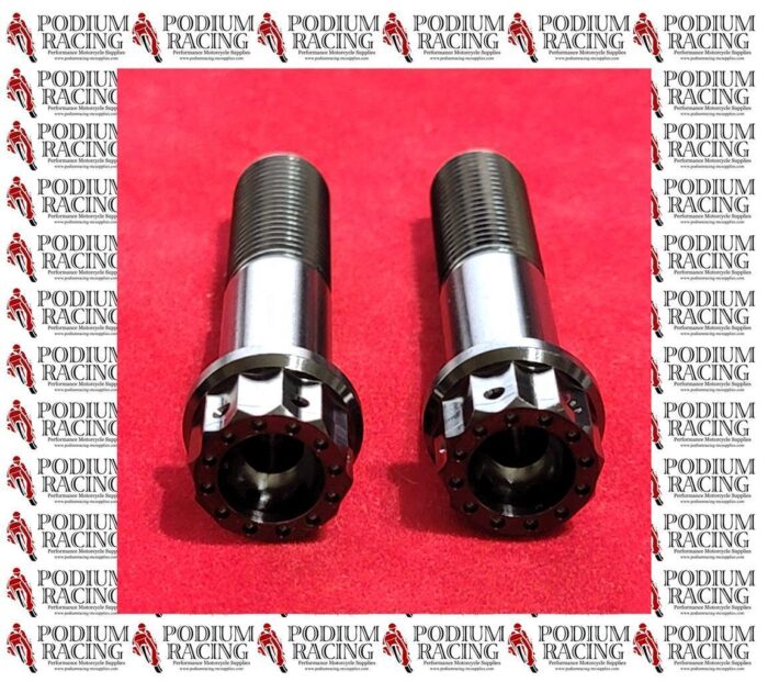 MV AGUSTA TITANIUM SWING ARM SWINGARM PINCH BOLTS BLACK F3 F4 BRUTALE ALL YEARS - Image 3