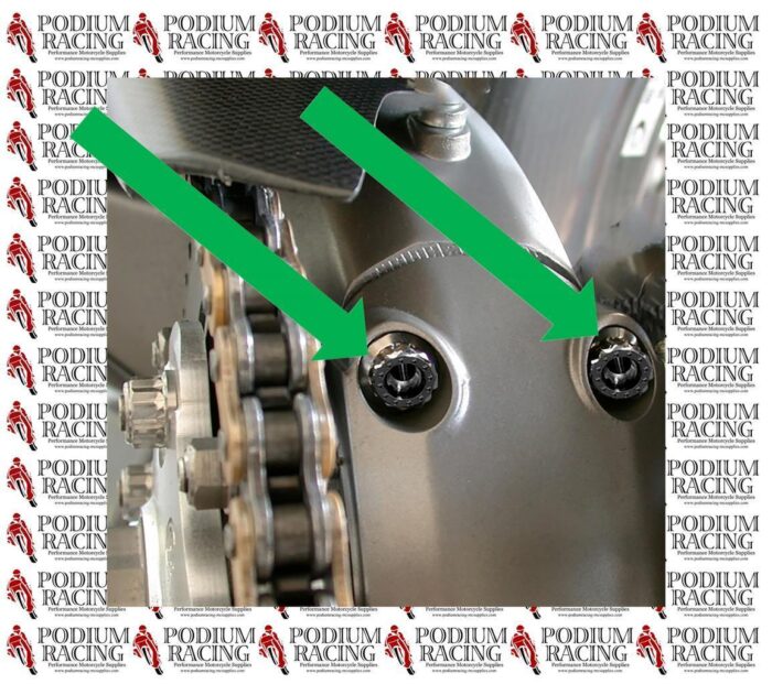 MV AGUSTA TITANIUM SWING ARM SWINGARM PINCH BOLTS BLACK F3 F4 BRUTALE ALL YEARS - Image 4