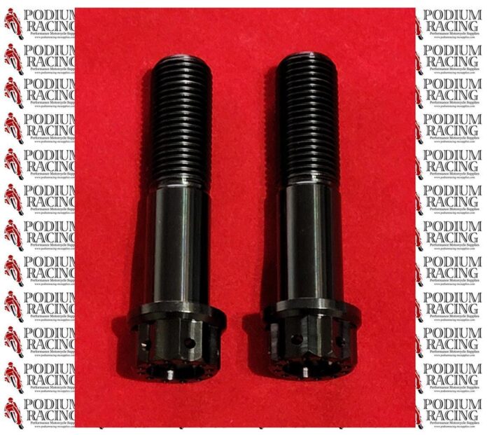 MV AGUSTA TITANIUM SWING ARM SWINGARM PINCH BOLTS BLACK F3 F4 BRUTALE ALL YEARS - Image 7