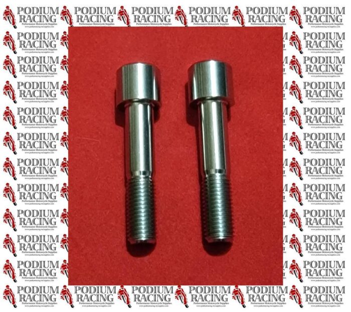 DUCATI MULTISTRADA 620 SILVER TITANIUM REAR SHOCK & REACTION ROD BOLTS 77915041A