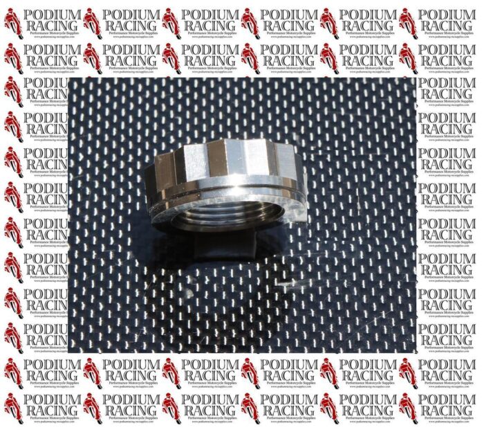 DUCATI MONSTER 796 1100 TITANIUM SILVER WHEEL AXLE NUT 3 PCS SET 12 POINT BI-HEX - Image 4