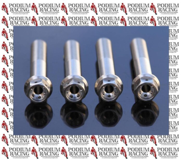 DUCATI MULTISTRADA 950 LIGHTWEIGHT HOLLOW SILVER TITANIUM CALIPER BOLTS