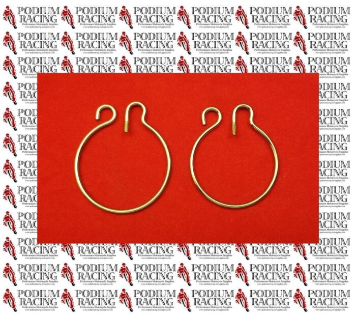 DUCATI MONSTER 796 1100 SILVER TITANIUM REAR WHEEL AXLE NUT SAFETY SPRING CLIPS