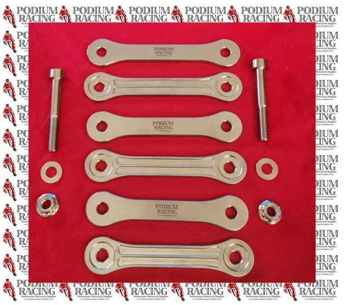 DUCATI PANIGALE V4 1ST GEN SILVER TITANIUM RIDE HEIGHT REACTION ROD 37211983AA - Image 7