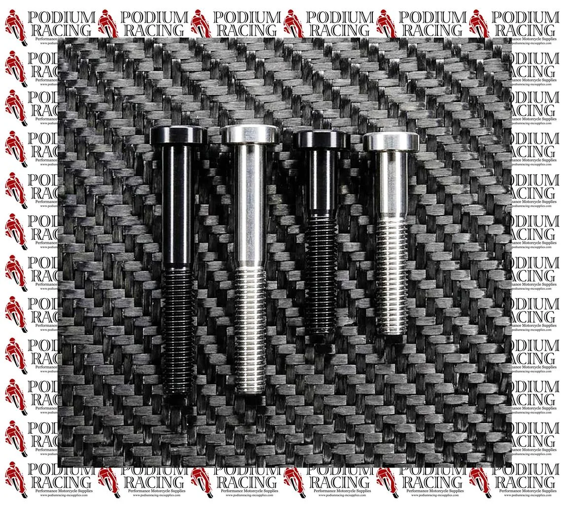 M6 TITANIUM BOLTS SILVER OR BLACK PANCAKE HEAD 50 & 40MM THREAD LENGTH - Image 3